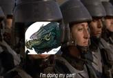 Bawy I'm doing my part!