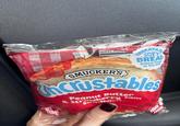 STALA RSTA (882) dar SMUCKER'S Ⓡ UNBEATAB SOFT BREAD Baked Fresh in the USA Uncrustables TWT (58g) & Butter Peanut Strawberry SendWien Jam FRIDGE FREEZE