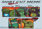 SHIRT CUT MEME (aka Orkz! in different cleavage flavors) SIDEBOOB INNER SIDEBOOB BOOB WINDOW UNDERROOR FREE SPACE @CRIPPLED_GIRAFF @CRIPPLEDGIRAFFE @druzsea