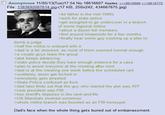 Anonymous 11/05/13(Tue)17:54 No. 18616607 Replies: >>18616666 >>18616775 File: 1383692087614.jpg-(17 KB, 250x242, 434667675.jpg) bomb a judge >be father in the mid 1990s >work for state police >get assigned to go undercover in a branch of some regional militia >about a dozen full members >fool around innawoods for a few months >finally hear some guy cooking up a plan to >half the militia is onboard with it >dad is a bit shocked, as most of them seemed normal enough >a couple guys leave the group >plot keeps advancing >state police decide they have enough evidence for a case >plan to arrest everyone at the meeting after next >>dad is at the meeting one week before the scheduled raid >suddenly, doors get kicked in >everybody gets arrested >State Police confused as f--- >dad later finds out that the guy who started the plot was ATF >club president was FBI >two sheriff's deputies in the rank-and-file >US Marshals involved somehow >whole militia branch was founded as an FBI honeypot Dad's face when the whole thing gets buried out of embarrassment.