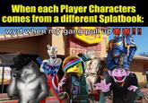 When each Player Characters comes from a different Splatbook: wyd when my gang pull up!!! Diner 4 6 JE MEN imgflip.com