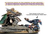 ed barrels back to the depths of the ancient . A Space Marine would not beg for their life, no Space Marine She was a creature of desir This dude is the one "would not beg for their life" PLD