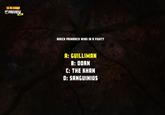 THE BIG SUMMER PREVIEW SHOW WHICH PRIMARCH WINS IN A FIGHT? A: GUILLIMAN B: DORN C: THE KHAN D: SANGUINIUS