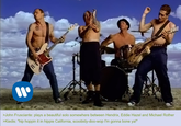11° >John Frusciante: plays a beautiful solo somewhere between Hendrix, Eddie Hazel and Michael Rother >Kiedis: "hip hoppin it in hippie California, scoobidy-doo-wop I'm gonna bone ya!"