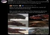 TCald @ThatGuyTCald. 14h Ghidorah vs Smaug is the power of 17 exploding suns vs a used condom in a parking lot SieZer H ✔ @SiezerW.1d Man, if we stop and think about it, none of them would beat Smaug. He could talk and knew the deepest desires of people's hearts. He had an incredible s... Drogon Ghidorah Smaug Syrax Caraxes Vhagar