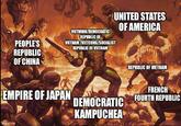 PEOPLE'S REPUBLIC OF CHINA VIETMINH/DEMOCRATIC REPUBLIC OF VIETNAM/VIETCONG/SOCIALIST REPUBLIC OF VIETNAM UNITED STATES OF AMERICA REPUBLIC OF VIETNAM EMPIRE OF JAPAN DEMOCRATIC KAMPUCHEA FRENCH FOURTH REPUBLIC rogflip.com