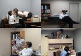 Four photos of Isabella Scaffidi and Conor David Scheinberg. They were taken for Omighty.