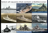 Select all squares that contain a Battlecruiser 099