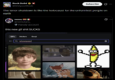 Rock Solid @ShitpostRock Subscribe The tenor shutdown is like the holocaust for the unfunniest people on earth nemu @nemutaru_ Parody account this new gif s--- SUCKS GIFs Stickers Emoji Qishowspeed NO, NO, NO, NO! 0