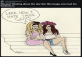 r/MarinaAndTheDiamonds • 5y ago Dontsteponsnails Was just thinking about the vice that this image once had the fandoms in LANA, HOW I HATE THOSE Guys Marina Nogueira HOLLYWOO
