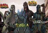 CODZILLA DESTROY ALL MONSTERS GODZILA DESTROY ALL MONSTERS MELEE REMASTERED GODZILLA E. EARTH GODZILLA UNLEASHED