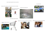 Living in an immigrant heavy neighbourhood in western europe starterpack Recycling room looks like a complete mess, usually a bunch of broken furniture there and an old tv/fridge Cars go 90km/h in a 40/km/h curve, driver is on the phone Neighbour is cool but you can't understand the arguing he has with his wife upstairs and it's pretty loud Random shopping cart outside an apartment door Old marking from a grenade exploding by a wall Cop cars outside all the time POLIS 1 65-1240 Neighbours play music in arabic that are kind of bangers but also a little bit annoying Apartment meant for one person, two people with a minimum of three kids に