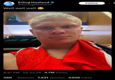 Erling Haaland ❤ @ErlingHaaland Well well well Follow 6:47 PM - 05 Jul 26 4.7M Views 38K Reposts 7,931 Quotes 440K Likes