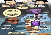 口 ППО zards OF THE CO good... more prey TTRPG PLAYERS Jiffy Yes.. I'll make you famous! just sign right here! BIG INDIE TTRPGS EVIL CONTRACT FORMER WOTC EMPLOYEES DAGGERHEART TH SAGE SECOND EDITION POWERED BY DRAW STEEL Wizards Are Now Toast imgflip.com