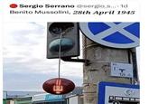 CUBA Sergio Serrano @sergio_s.... 1d Benito Mussolini, 28th April 1945 1945 FARMADA DONAU CL Vc 1 124 74 A