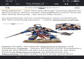15:07 ✓ Q The Siege of ... community.com go WARHAMMER COMMUNITY ill 51 = Ork players - wot are you doing? Losing again to da humies? Don't make Ghazghkull come and do the work himself... he won't like that! As promised, we're revealing a new miniature for the winning faction - meet Marneus Calgar WARHAMMER COMMUNITY Calgar fought alongside Marneus Calgar and Chaplain Calgar when all three were neophytes, and at the dawn of the Era Indomitus, he was tutoring Marneus Calgar in bladework on Macralgar In the wake of his near-fatal duel ||| 1 1 ⚫1