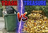 TRASH TREASURE VS @itzshadabff