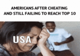 AMERICANS AFTER CHEATING AND STILL FAILING TO REACH TOP 10 USA