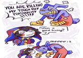 ми YOU ARE KILLING MY TOUGH GUY PERSONALITY !!!!! 23 Who's a good bunny? Scratch Scratch meeee :3