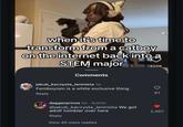 EM when it's time to transform from a catboy on the internet back into a STEM major Comments jakub_kaczysta leninista 1w Femboyism is a white exclusive thing Reply daggerprince 1w - Author @jakub_kaczysta_leninista We got adolf twinkler over here Reply View 45 more replies 220K 3 61 2,457