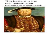 This bastard is the real reason your parents are divorced: HENRICVS VIN ANG - REX