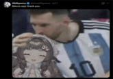 Abibyama ❤ @theabibyama - Jul 7 Messi says thank you 10