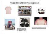 "BRITISH LAD ABROAD STARTER PACK LEGENDS Sri SENUINE BRITISH FOOD Sracks alamy stock photo UNING CARLING POOLS ALRIGHT ONCE YOU'RE IN WHY CAN'T THEY SPEAK ENGLISH?