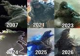 2007 2021 2023 2024 2025 2026