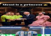 Messi is a princess WORLD CUR