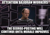 Attention Bajoran Workers isn't an entry yet?