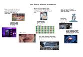 Your Elderly Millennial Grandparent Talks constantly about how good life was before the internet (they were 8 years old). Writes you a birthday card every year even though they know you and your parents can't read. •·happy birthday Uses the word "cl*nker" with the hard R in front of your AI friends. Claims to have built a gaming PC (what even is that?). Believes that there are only 5 genders (yikes!). Still posts Arcade Fire lyrics on the neuronet. This tattoo. Has never traveled off-world and insists that it's dangerous to do so. Drinks adderall energy drinks constantly but refuses to just get the brain implant.