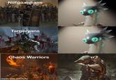 Nilfgaardians Targeryans Chaos Warriors made with mematic O