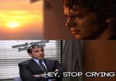 Council chamber janitor droid HEY, STOP CRYING