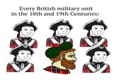 Every British military unit in the 18th and 19th Centuries: