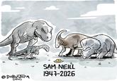 W "N" @DOBLEJOTA COMICS SAM-NEILL 1947-2026