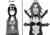 BEFORE: AFTER: