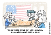 WE COVERED GUNS, BUT LET'S MENTION AIR CONDITIONING JUST IN CASE. STONETOSS.COM