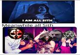 I AM ALL SITH Meanwhile all Sith