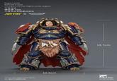 Night Lords Konrad Curze Primarch of the Night Lords Legion 午夜领主 康拉德·科兹 午夜领主军团基因原体 JOYTOY X WARHAMMER 18.7cm articulated action figure 18.7厘米可动模型玩具 10.5cm 18.7cm OFFICIALLY CHARHAMMER LICENSED (c) GW Ltd 2026