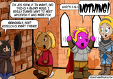 I'M JES SAYIN, IF I'M RIGHT, AND THIS IS A GLORY HOLE, I REALLY DUNNAE WANT TO MEET WHOEVER IT WAS MADE FOR. SERIOUSLY, BEN? REBECCA IS RIGHT THERE! WHAT'S A GLO NOTHING! NOAHCHINNBOOKS.COM