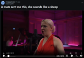 r/crappymusic. 1y ago massiveyacht A mate sent me this, she sounds like a sheep 0:01 / 2:13 0:01 / 2:13 لها CC