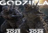 GODZILA @ReiwaKaijuChronicles MINUS ONE MINUS ZERO 2023 2026