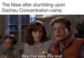 The Nisei after stumbling upon Dachau Concentration camp Hey, I've seen this one!