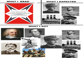 WHAT I READ WHAT I EXPECTED THE ORIGINS OF TOTALITARIANISM HANNAH ARENDT WHAT I GOT