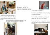 "Working in person is so distracting. I cant ever get into a flow state. Why do my idiot coworkers keep trying to say hi to me?" REMOTE WORK IS GREAT STARTER PACK "Big corps only want you in person because of the real estate. I have a perfect set up at home" To internet: wfh is so great!!!!! To therapist: I spend all day home alone, why lonely and depressed? To internet: My productivity is absolutely the same! I nap daily and no one notices! To internet: I dont see or interact with anyone a work, but they're clearly choosing promotions favoritism