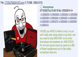 File: 1772527590201872.png (1.72 MB, 1295x1215) Anonymous 07/16/26(Thu)15:49:18 No.130932614 >>130932918 >>130932928 >>130932942 >>130932994 >>130933009 >>130933048 >>130933253 >>130933255 >>130933426 >>130933776 >>130933840 >>130933946 >>130934131 >DUDE you HAVE to listen to vinyl, no you can't really skip songs easily or go back, and you need to drop $400-500+ on an entry level player and speakers an- AND DOOD it's not even gonna sound as good as a $60 of Razer headphones but it's like totally unmatched vibes bro