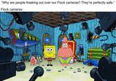 "Why are people freaking out over our Flock cameras? They're perfectly safe." Flock cameras: 1