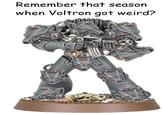 Remember that season when Voltron got weird?