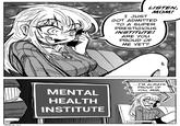 @ Nhim Art I JUST LISTEN, MOM! GOT ADMITTED TO A SUPER PRESTIGIOUS INSTITUTE! ARE YOU PROUD OF ME YET? MENTAL HEALTH INSTITUTE ...I'M ALWAYS PROUD OF YOU, MIMI.