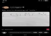 8:14 ← ill 61 E O Higgins @eohiggins My son's drawing of 'safe.' Samuel Replying to Samuel ☑ ||| @ *** 13K